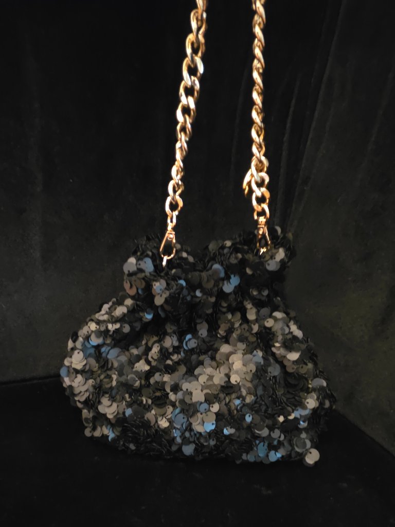 Olga Berg Mattie Sequin Top Handle Bag - Like New — image 2 of 8